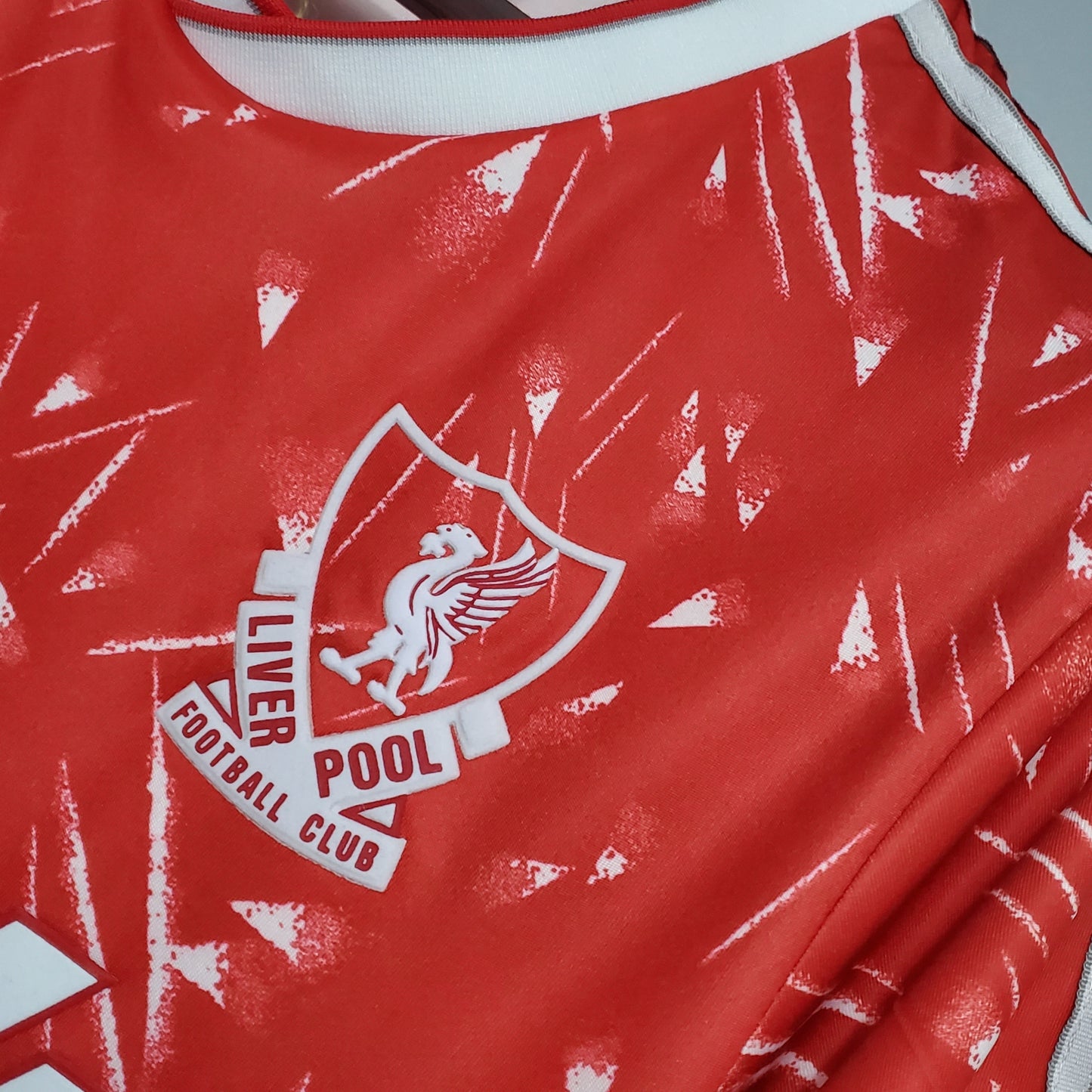 Camisa Liverpool Titular 89/91 - Versão Retrô