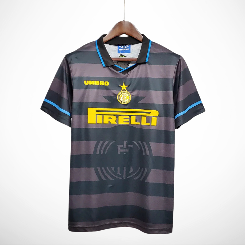 Camisa Inter de Milão Reserva 97/98 - Versão Retrô