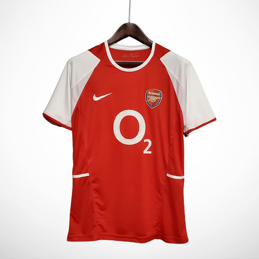 Camisa Arsenal Titular 02/04 - Versão Retrô