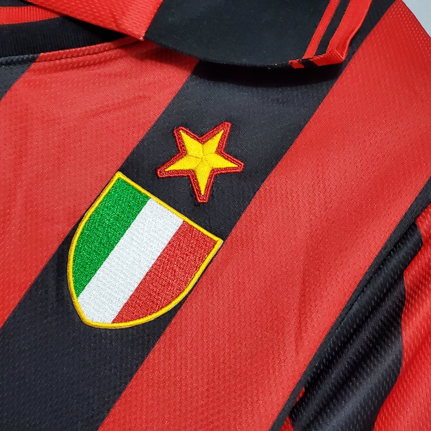 Camisa Milan Titular 96/97 - Versão Retrô