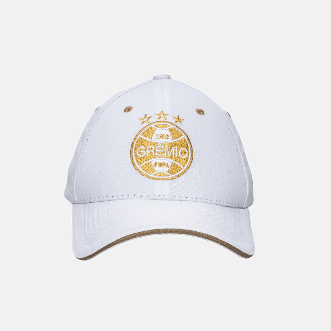Boné Grêmio Gold - Branco