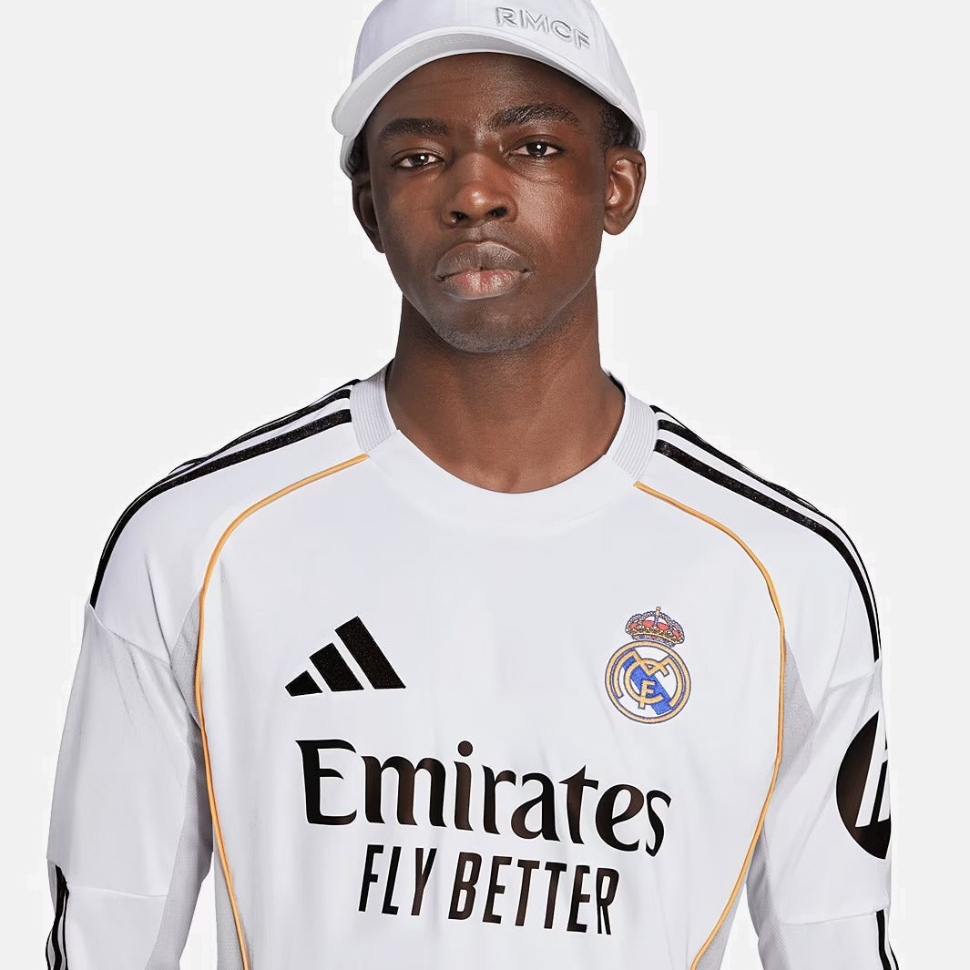 Camisa Adidas Real Madrid 2025/26 I Manga Longa