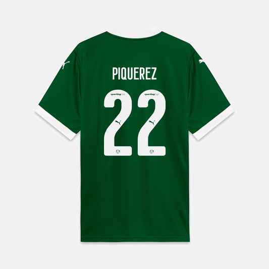 Camisa Puma Palmeiras 2025/26 I - Piquerez N° 22