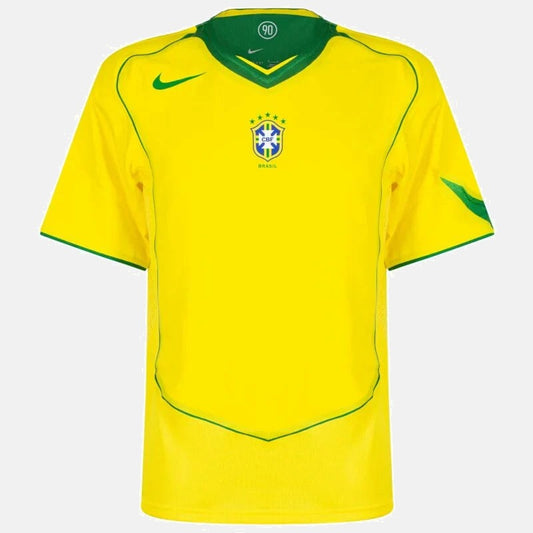 Camisa Retrô Seleção Brasil 2004 Home
