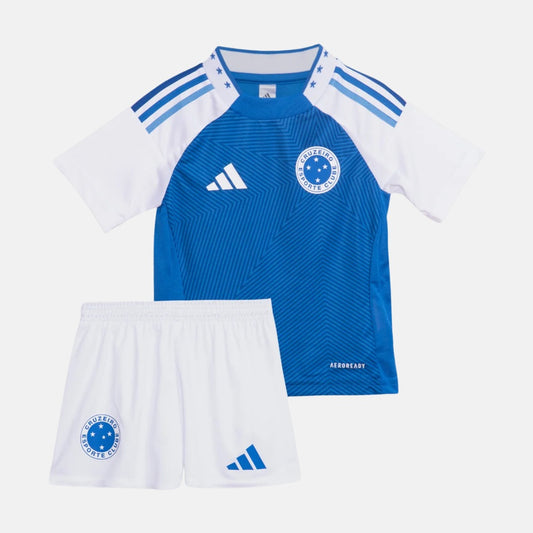 Conjunto Infantil Adidas Cruzeiro 2025/26 I