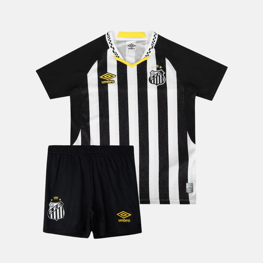 Conjunto Infantil Umbro Santos 2025/26 II