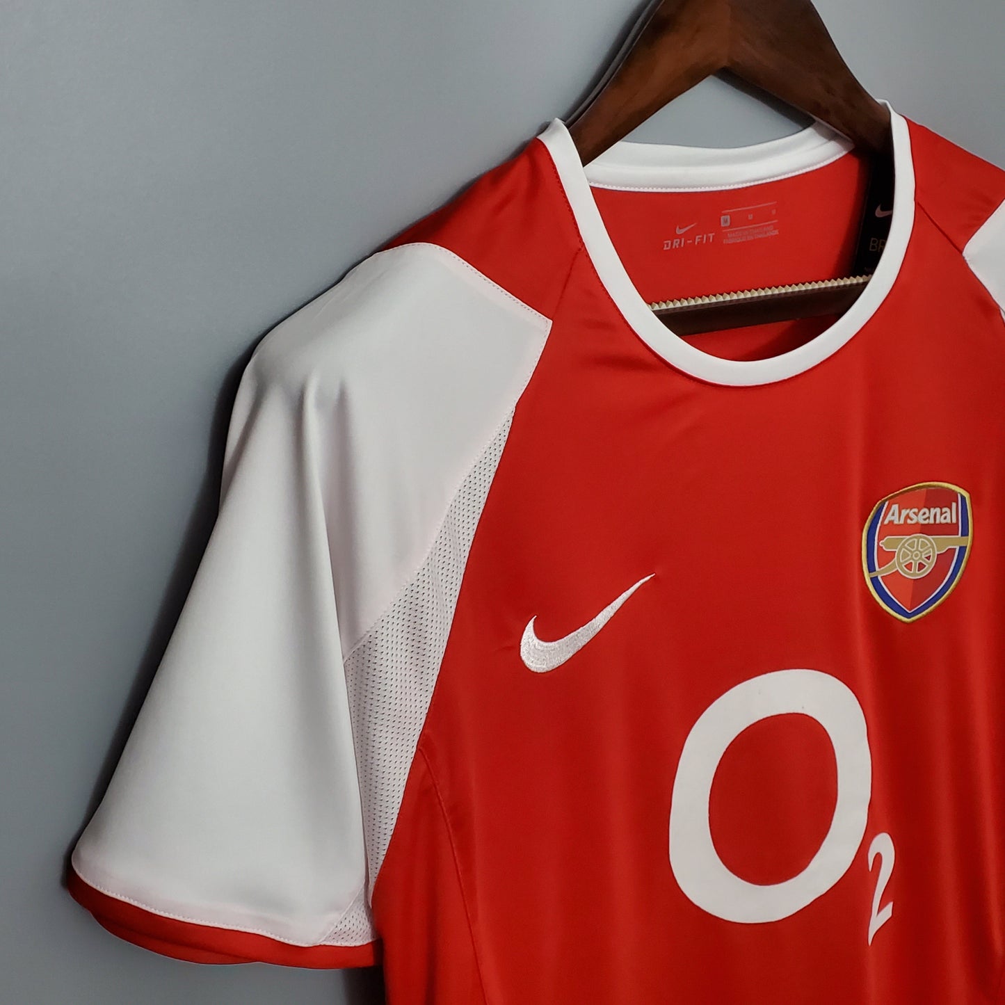 Camisa Arsenal Titular 02/04 - Versão Retrô