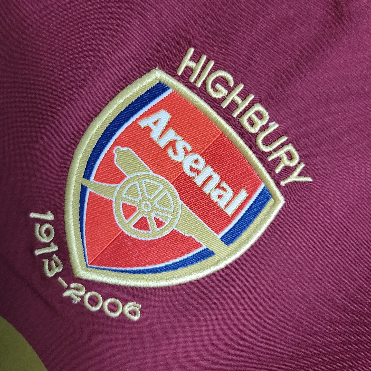 Camisa Arsenal Titular 05/06 - Versão Retrô