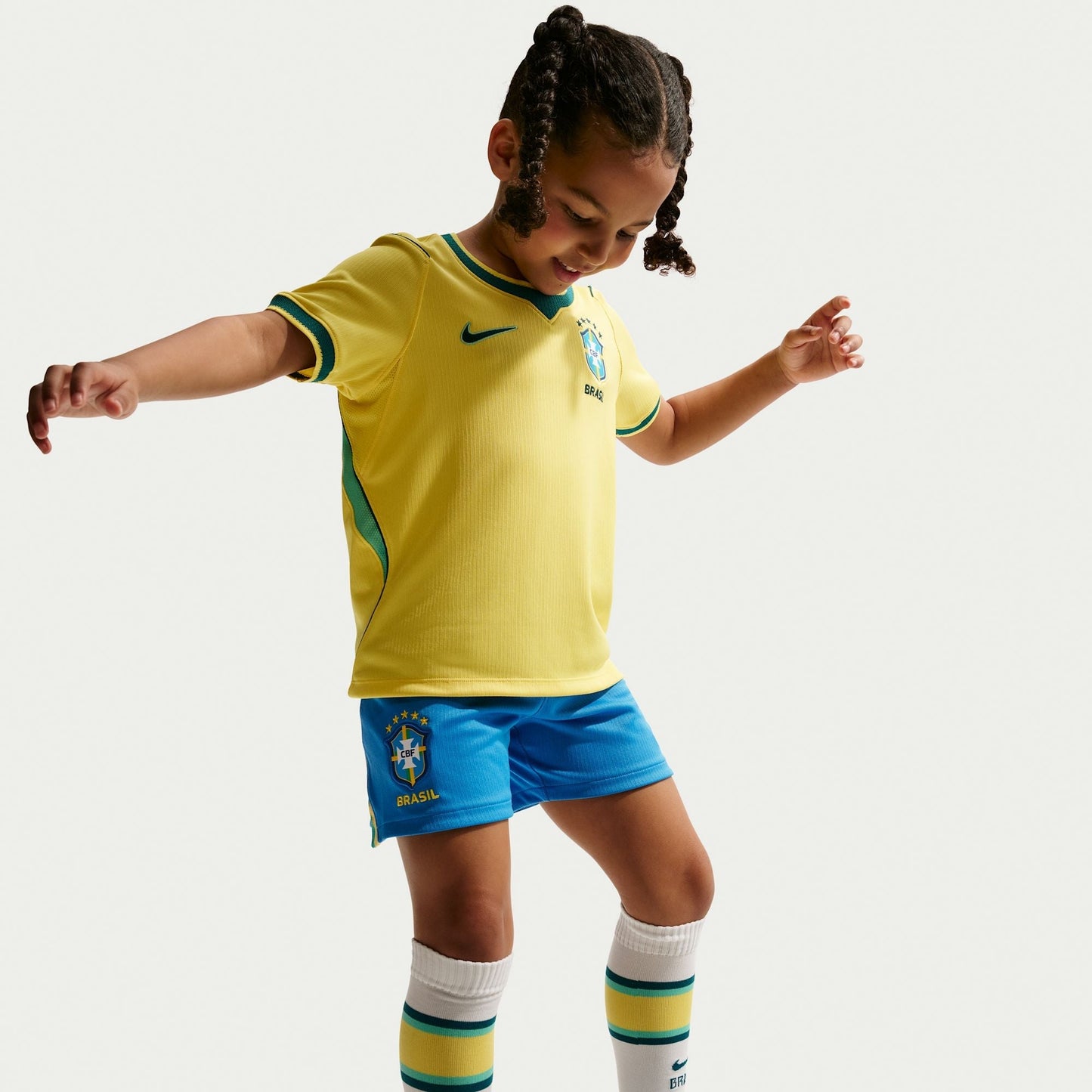 Conjunto Infantil Seleção Brasileira 2026/27 I PRONTA ENTREGA